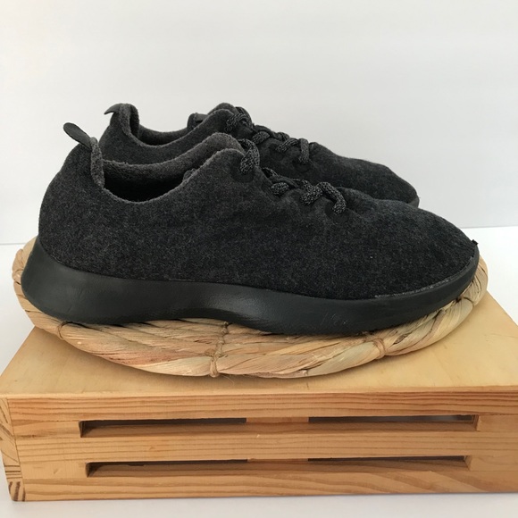 Allbirds Wool Runners Natural Black Black Sole - Picture 2 of 8